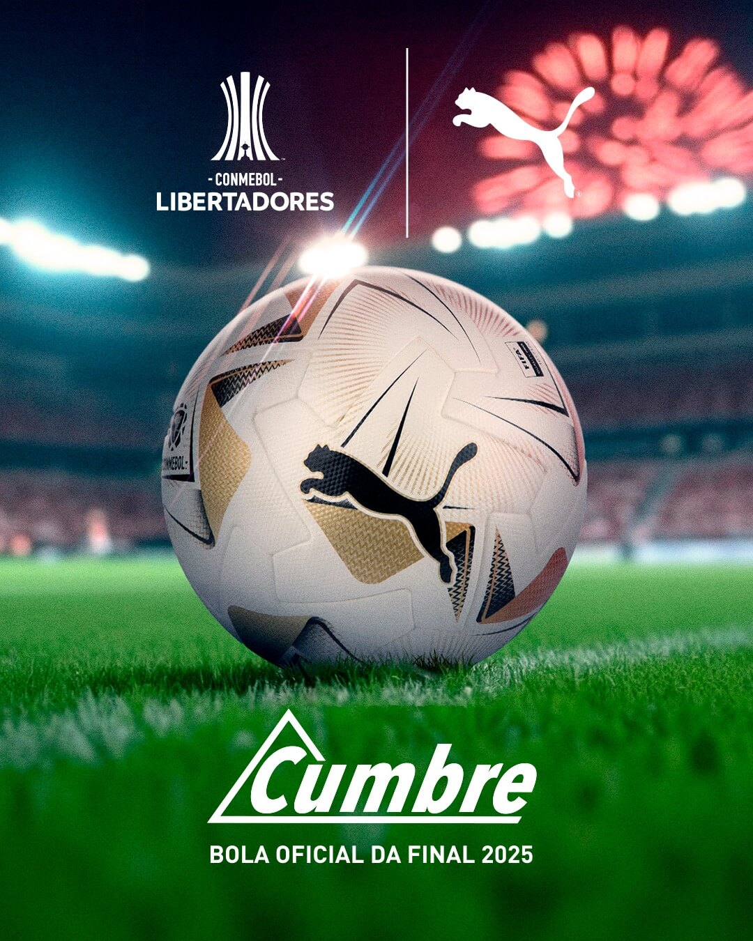 Bola final Copa Libertadores 2025 PUMA Cumbre