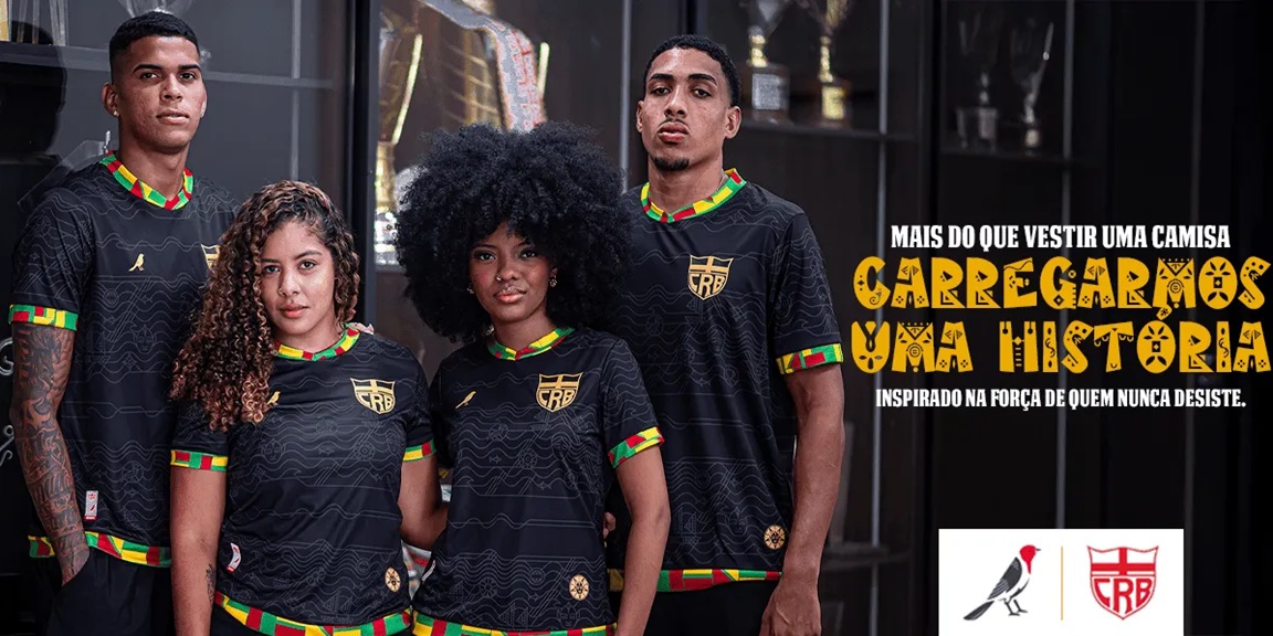 CRB lança camisa pelo mês da consciência negra