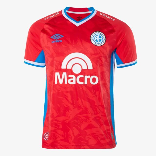 Terceira camisa do Club Belgrano 2025-2026 é apresentada pela Umbro