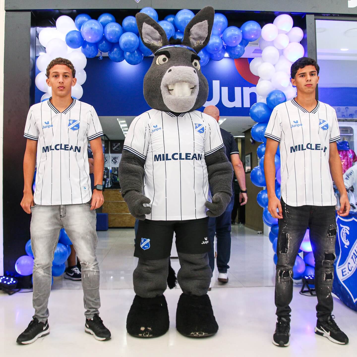 Camisa reserva do EC Taubaté 2026 é lançada pela Junpe