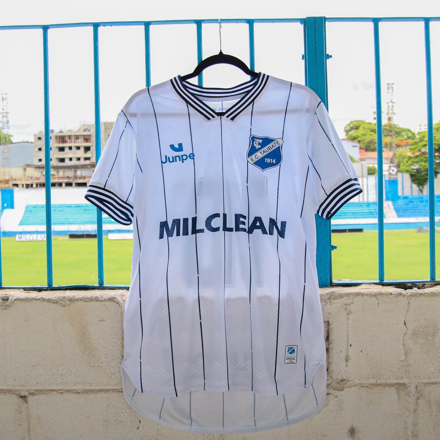 Camisa reserva do EC Taubaté 2026 é lançada pela Junpe