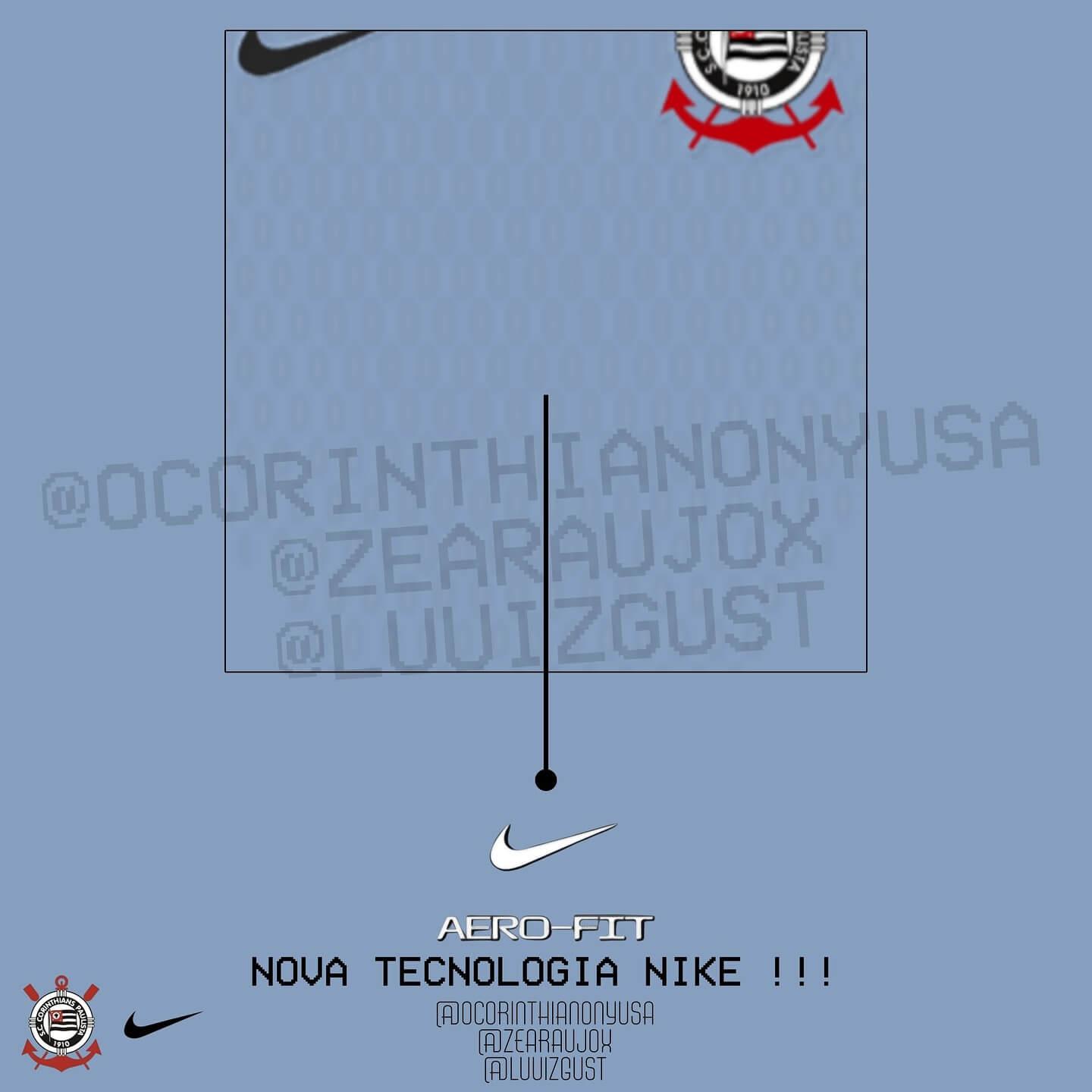Terceira camisa do Corinthians 2026-2027 Nike Tobias