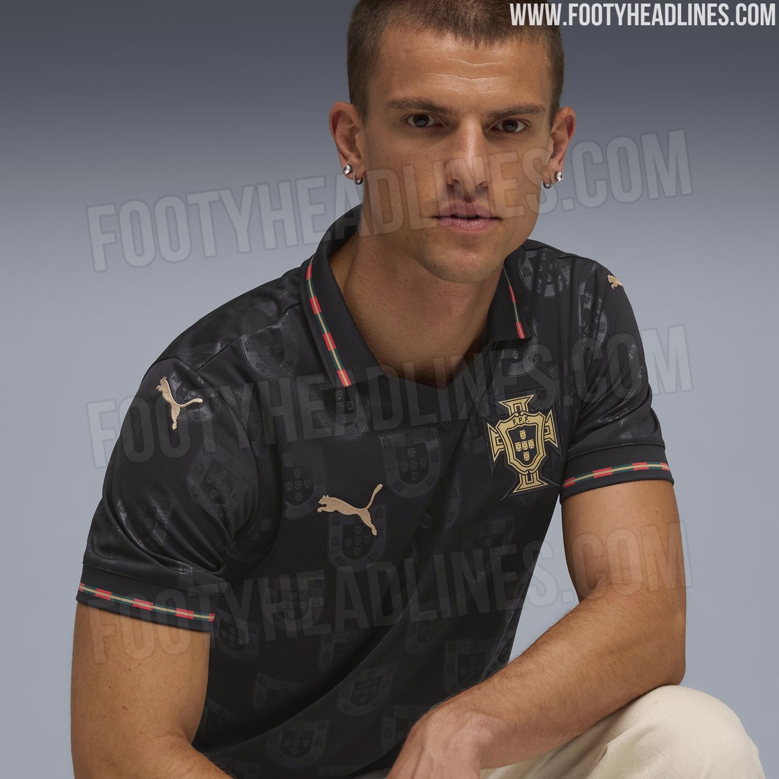 Camisa especial de Portugal 2026-2027 PUMA Pantera Negra