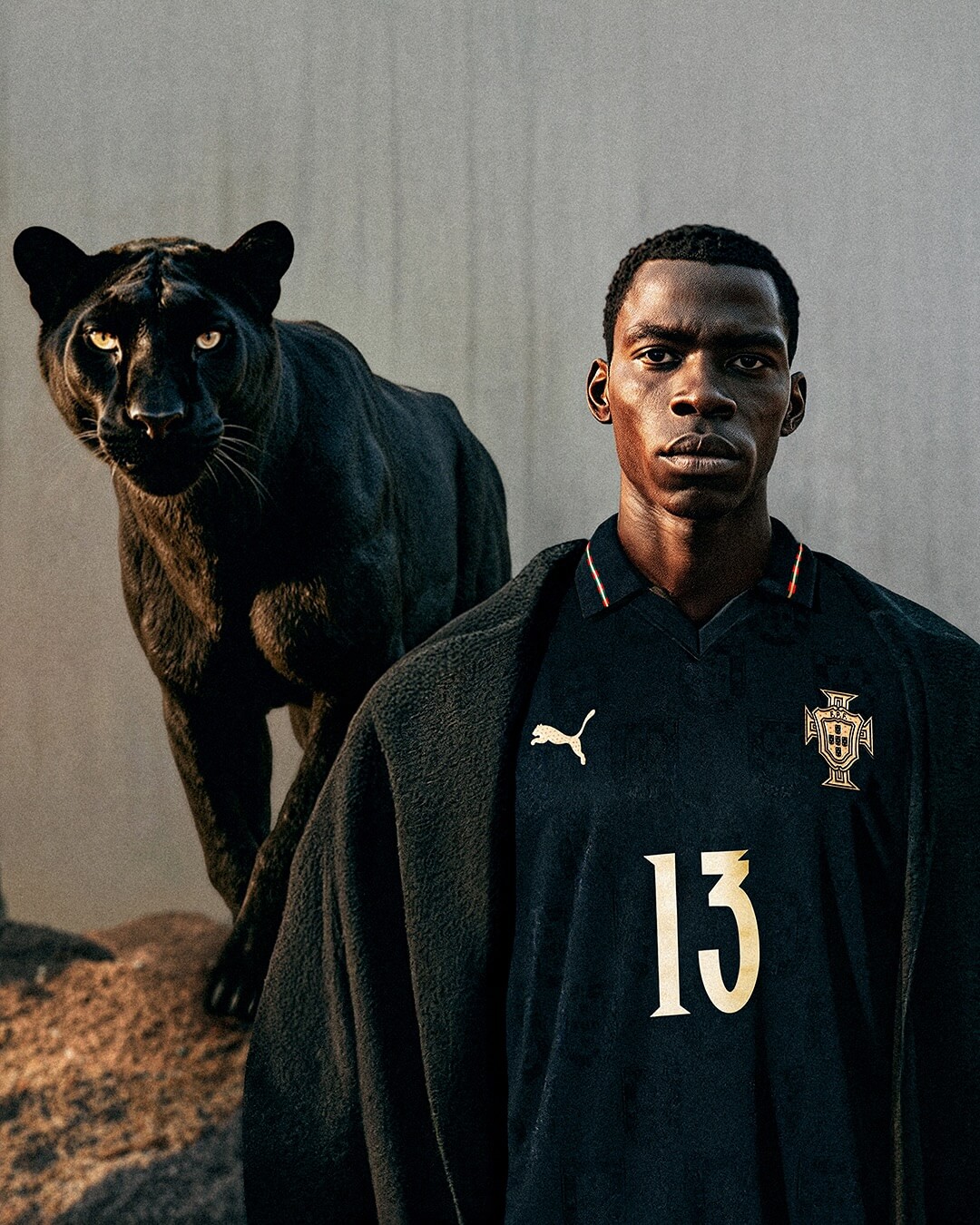 Camisa Pantera Negra de Portugal 2025 PUMA