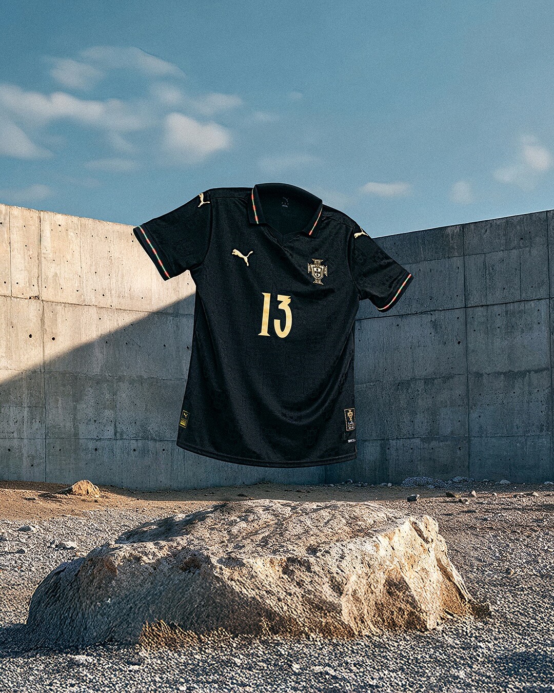 Camisa Pantera Negra de Portugal 2025 PUMA