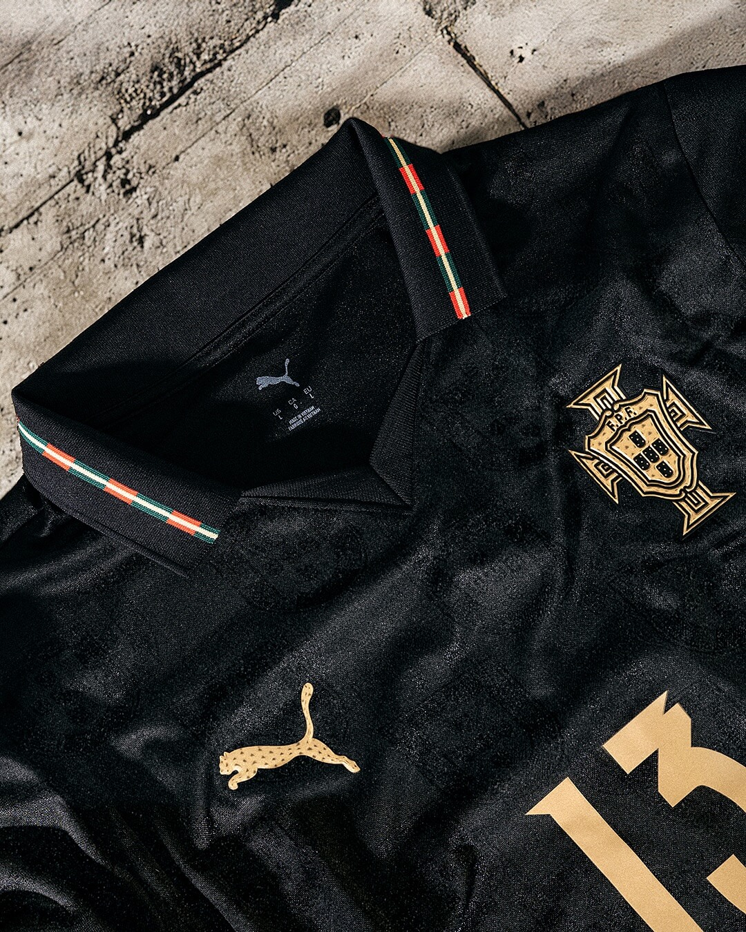 Camisa Pantera Negra de Portugal 2025 PUMA