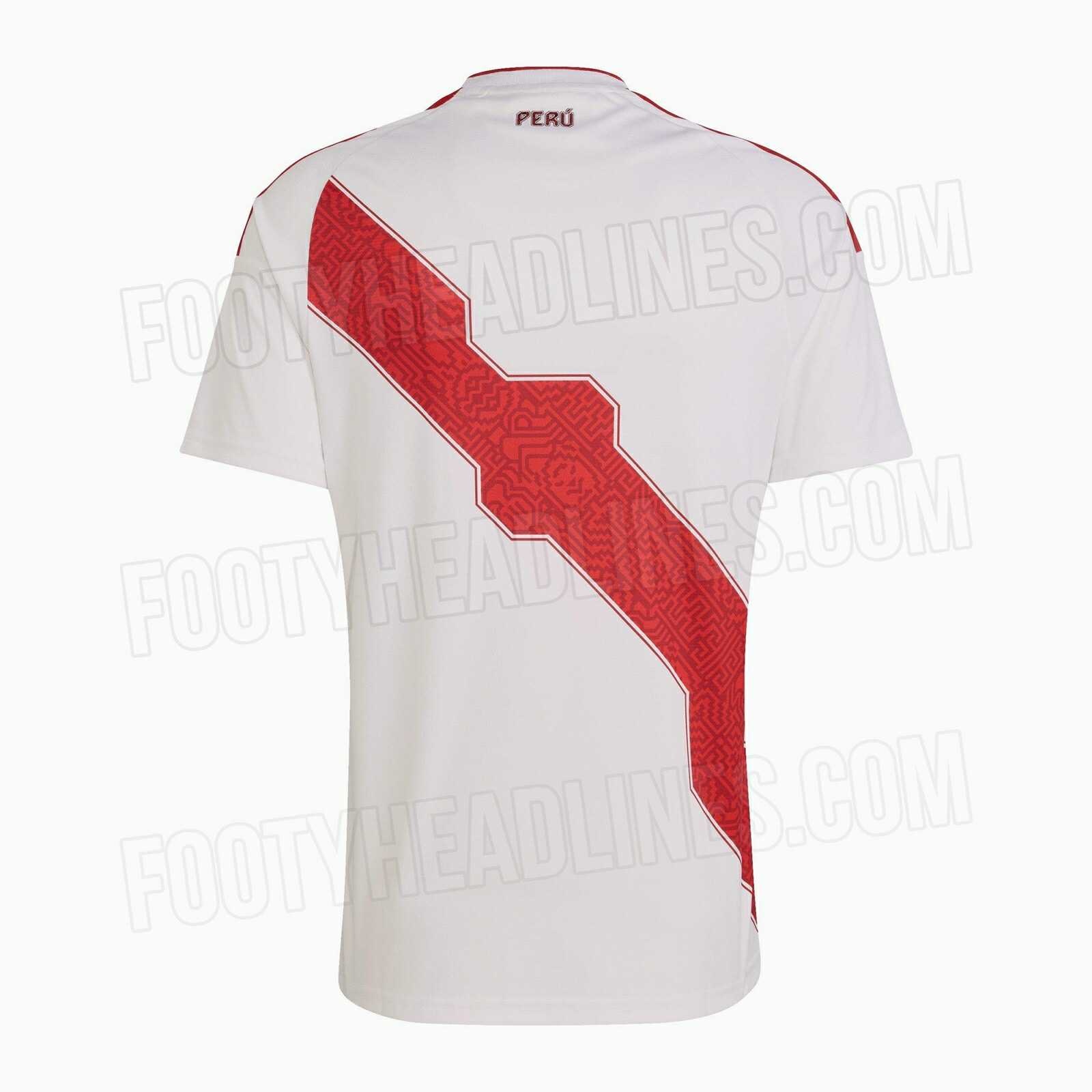 Camisa titular do Peru 2026-2027 vaza