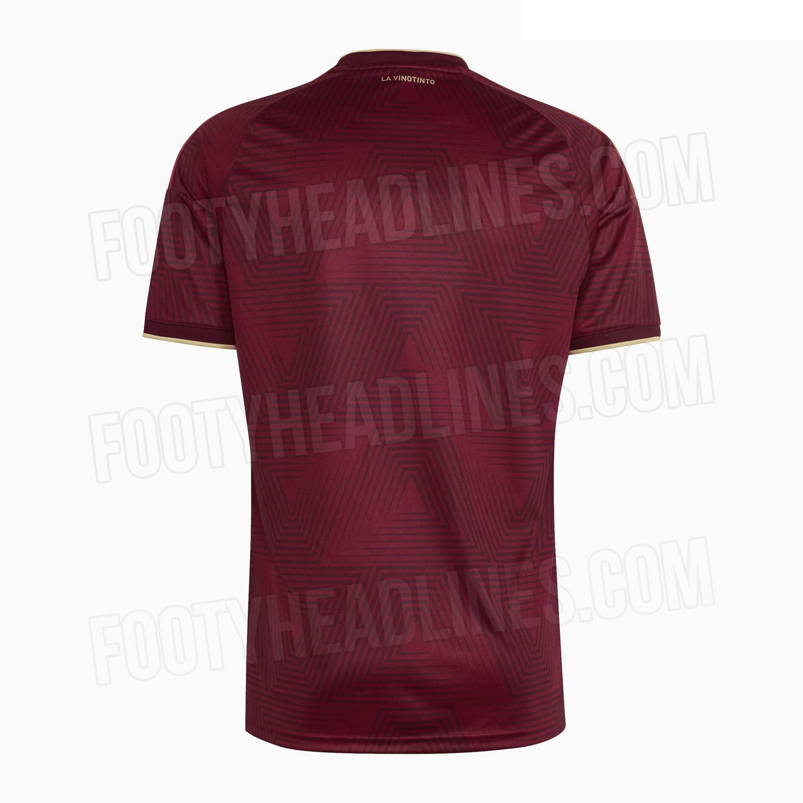 Camisa titular da Venezuela 2026-2027 vaza