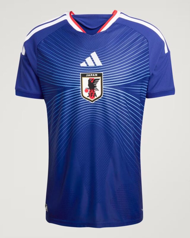 Camisa titular do Japão 2026-2027 adidas kit
