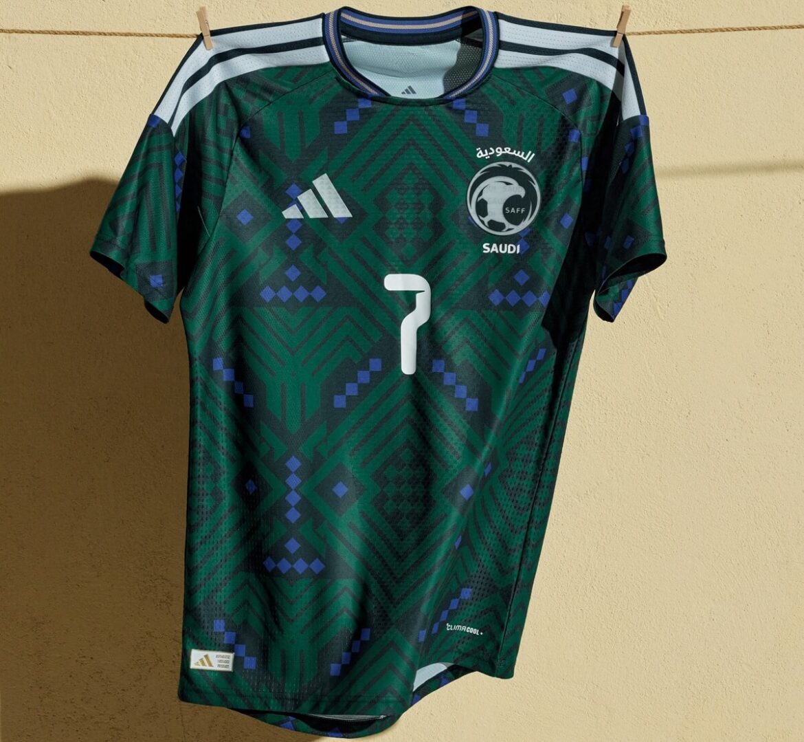 Camisa Arábia Saudita 2026 frente