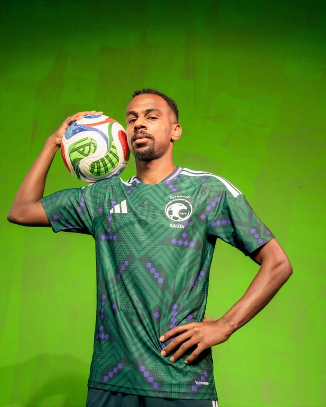 Camisa titular da Arábia Saudita para a Copa do Mundo 2026 é lançada pela adidas