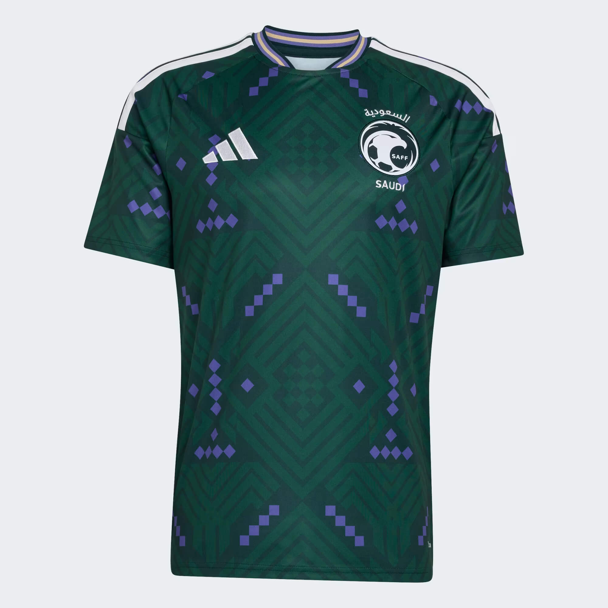 Camisa titular da Arábia Saudita para a Copa do Mundo 2026 é lançada pela adidas