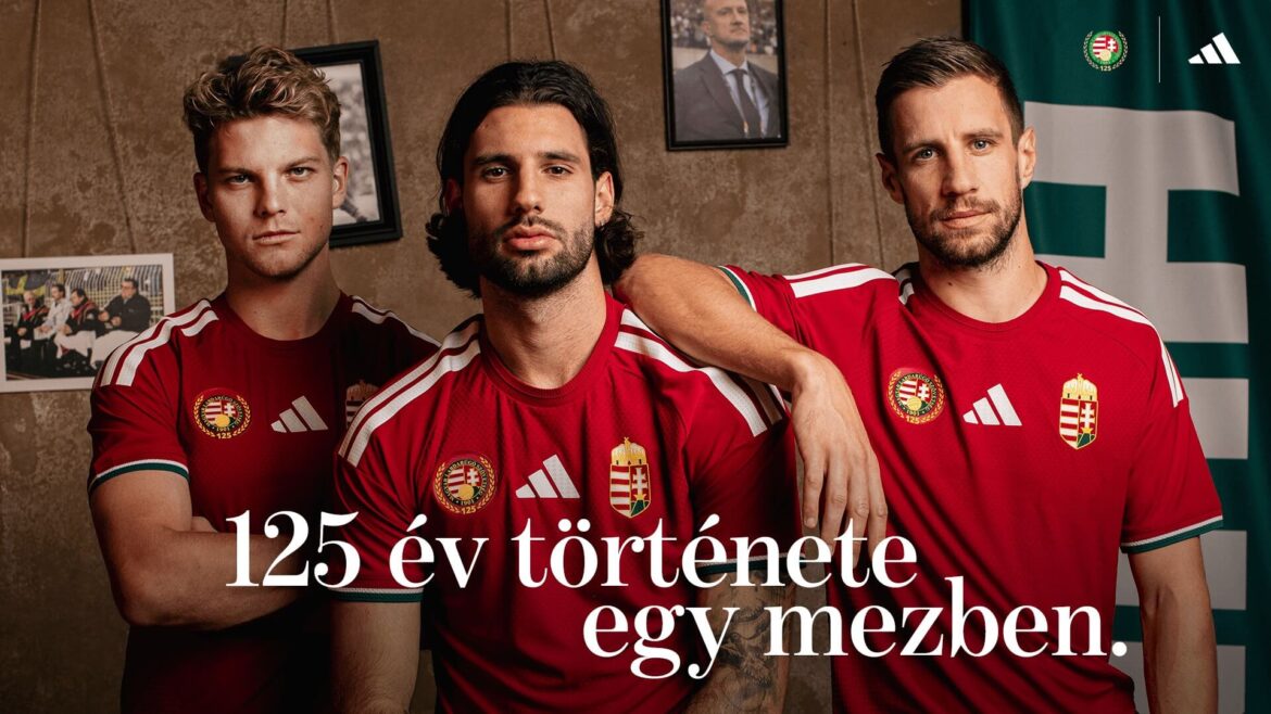 Camisa titular da Hungria 2026-2027 adidas
