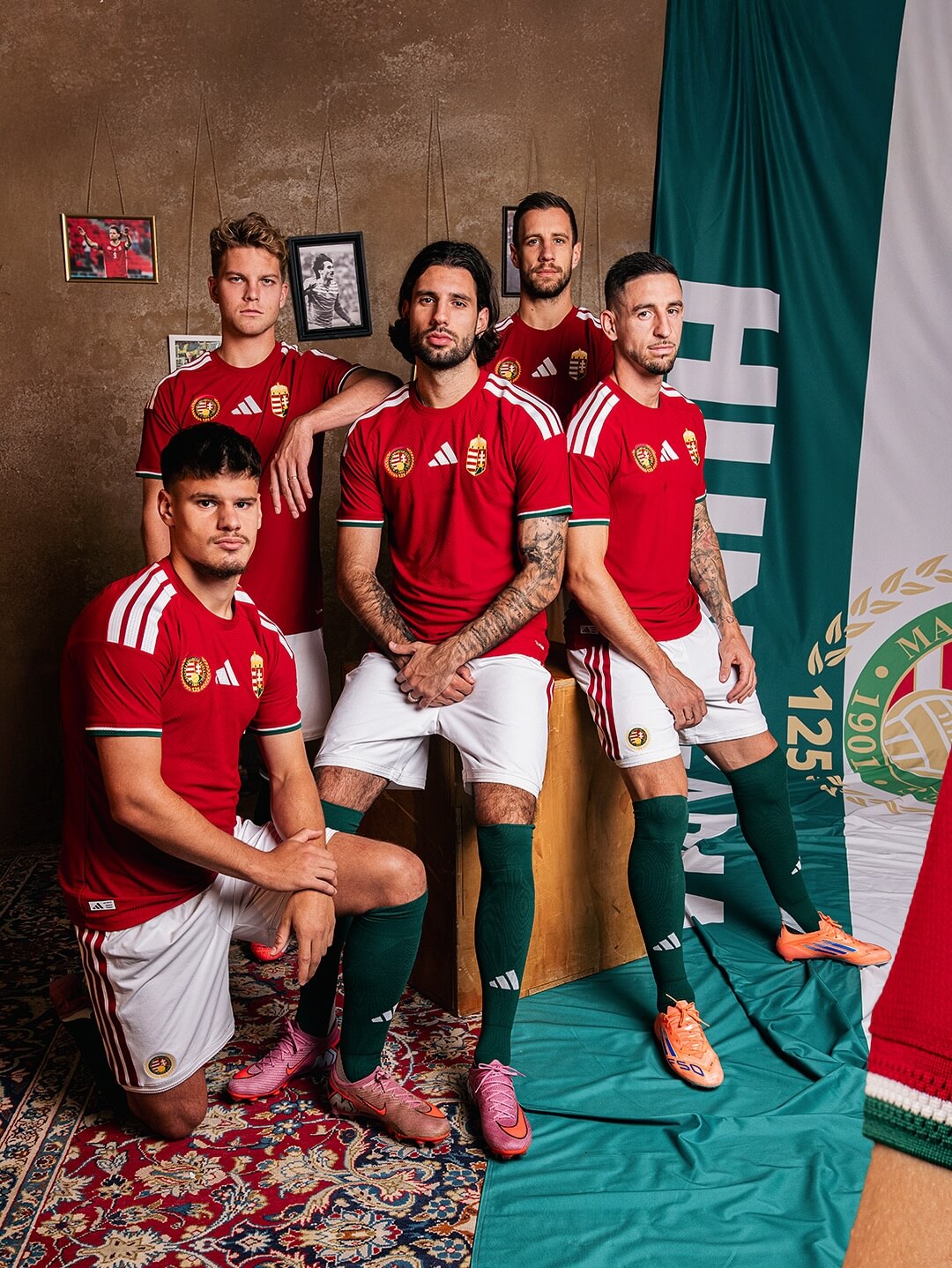 Camisa titular da Hungria 2026-2027 adidas