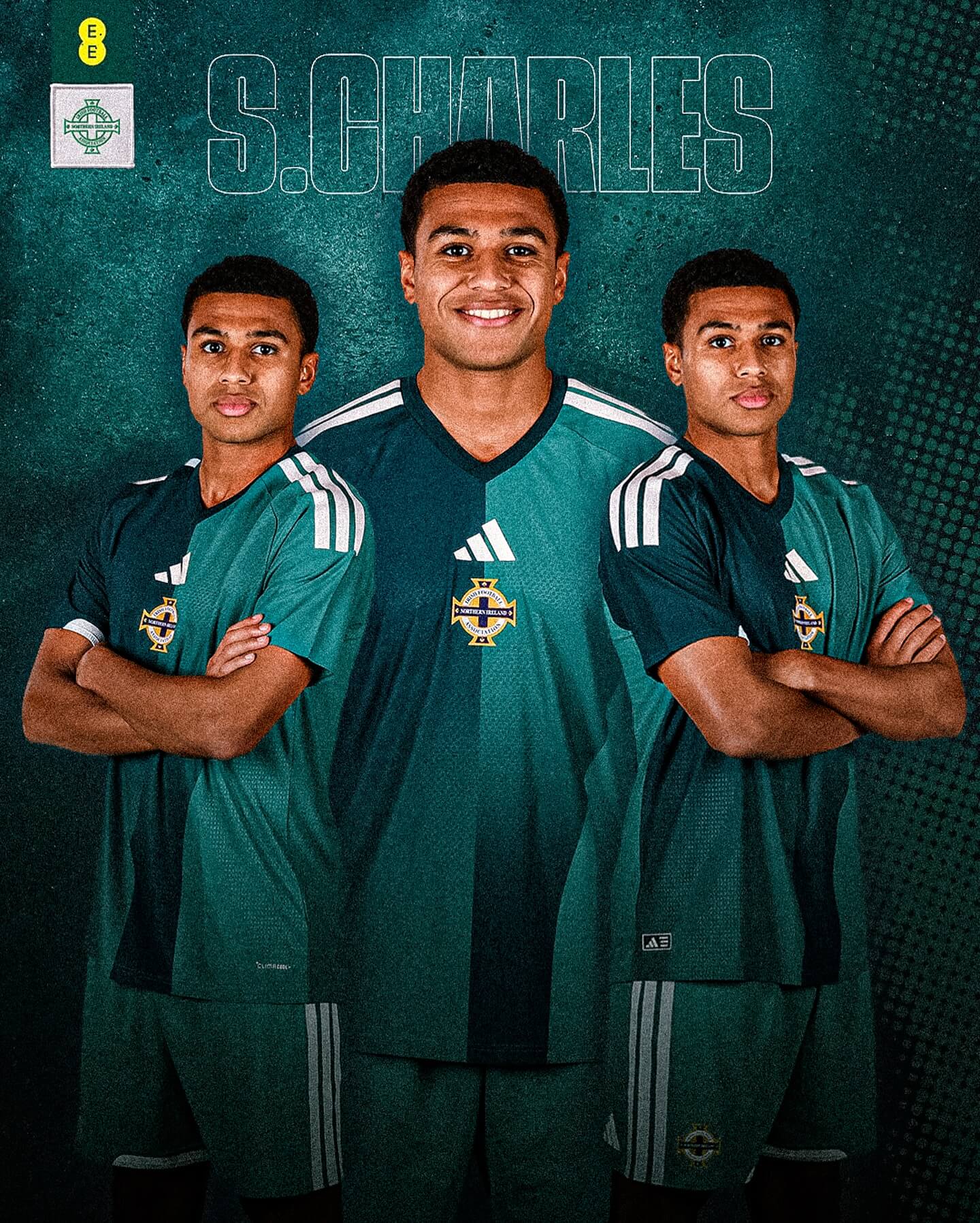 Camisa titular da Irlanda do Norte 2026-2027 adidas