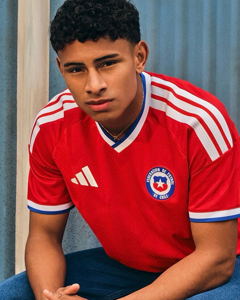 Camisa titular do Chile 2026-2027 adidas