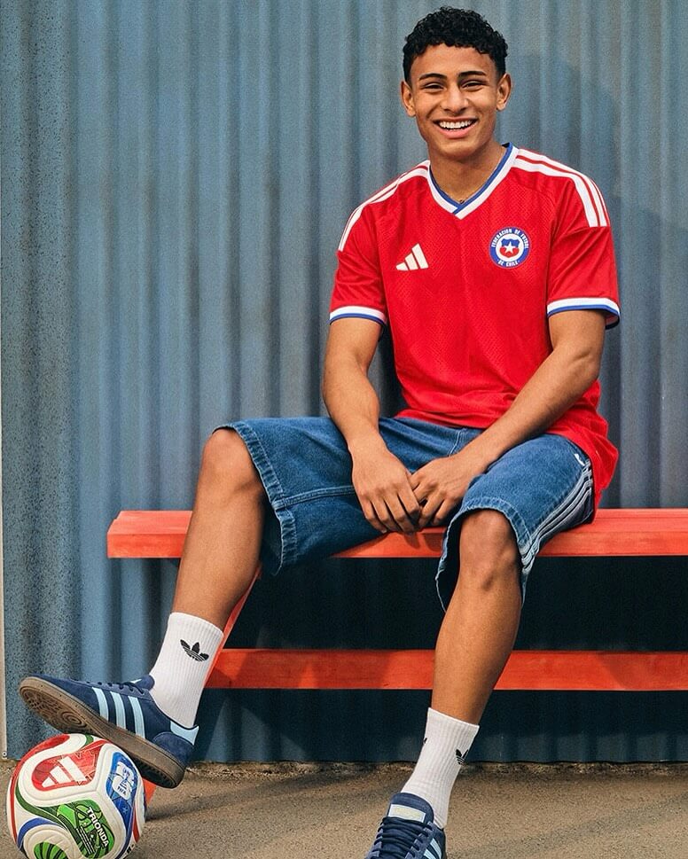 Camisa titular do Chile 2026-2027 adidas