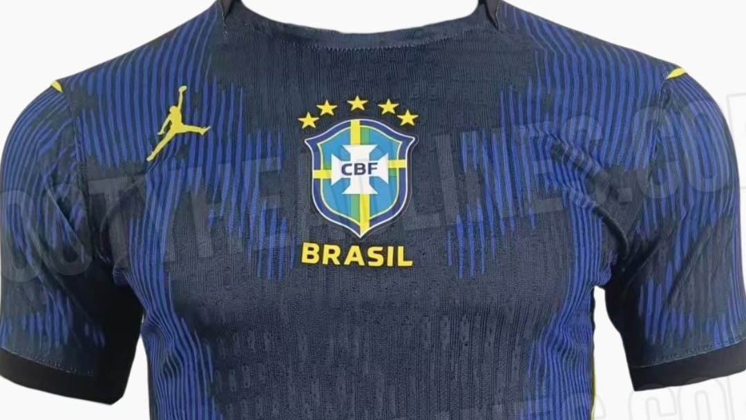 Camisa azul do Brasil Copa 2026 Nike