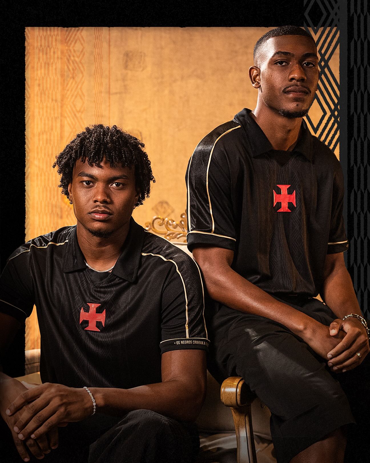 Vasco lança camisa “Negritude” em parceria com a Braziline