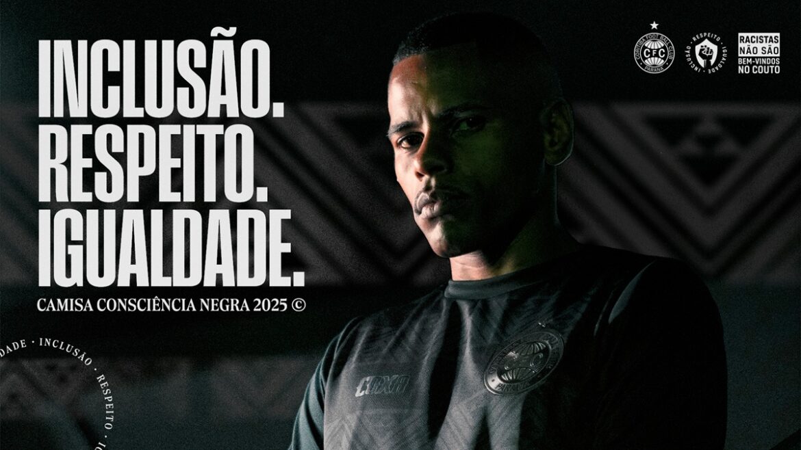 Coritiba lança a Camisa Consciência Negra 2025
