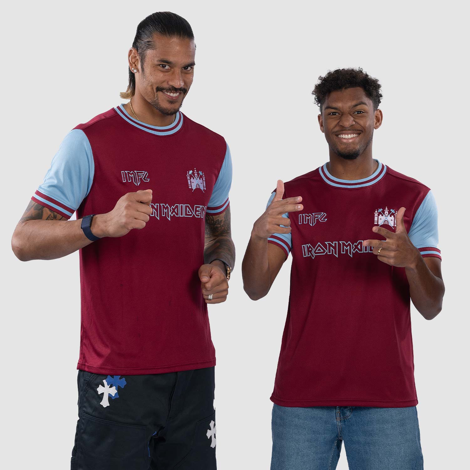 camisa iron maiden west ham