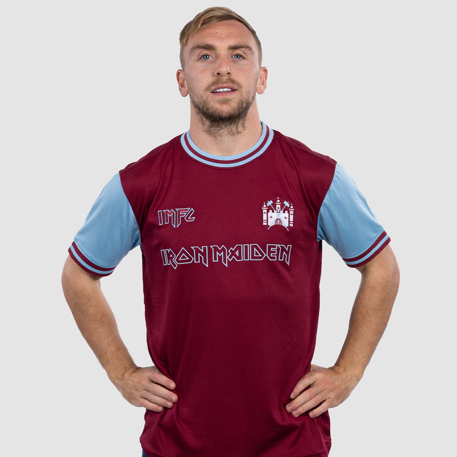 camisa iron maiden west ham