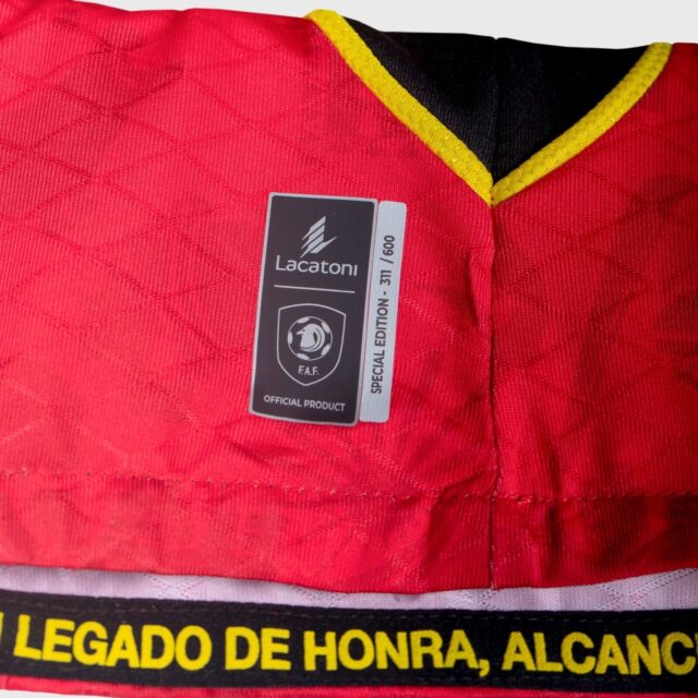 Camisa especial de Angola 2025 Lacatoni x Argentina