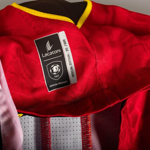 Camisa especial de Angola 2025 Lacatoni x Argentina