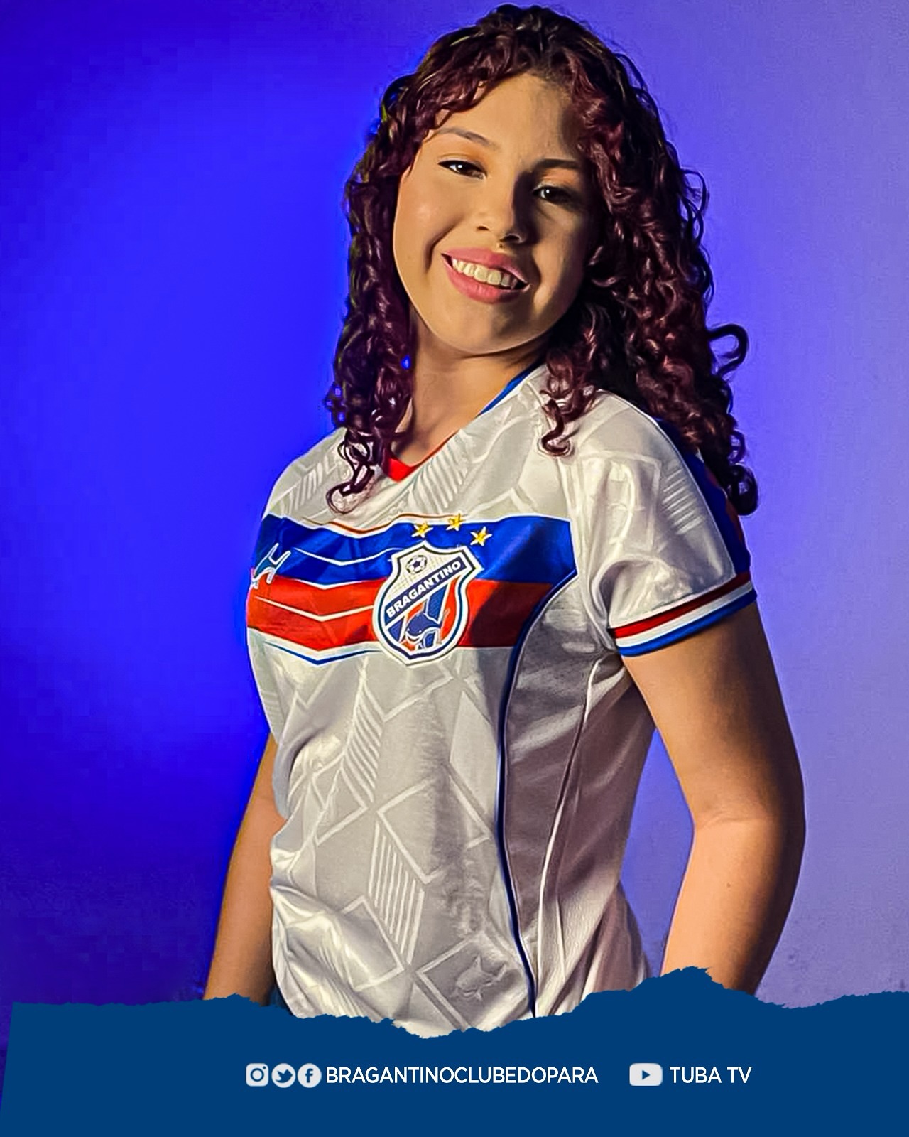 Tuba lança nova camisa titular 2026 do Bragantino-PA