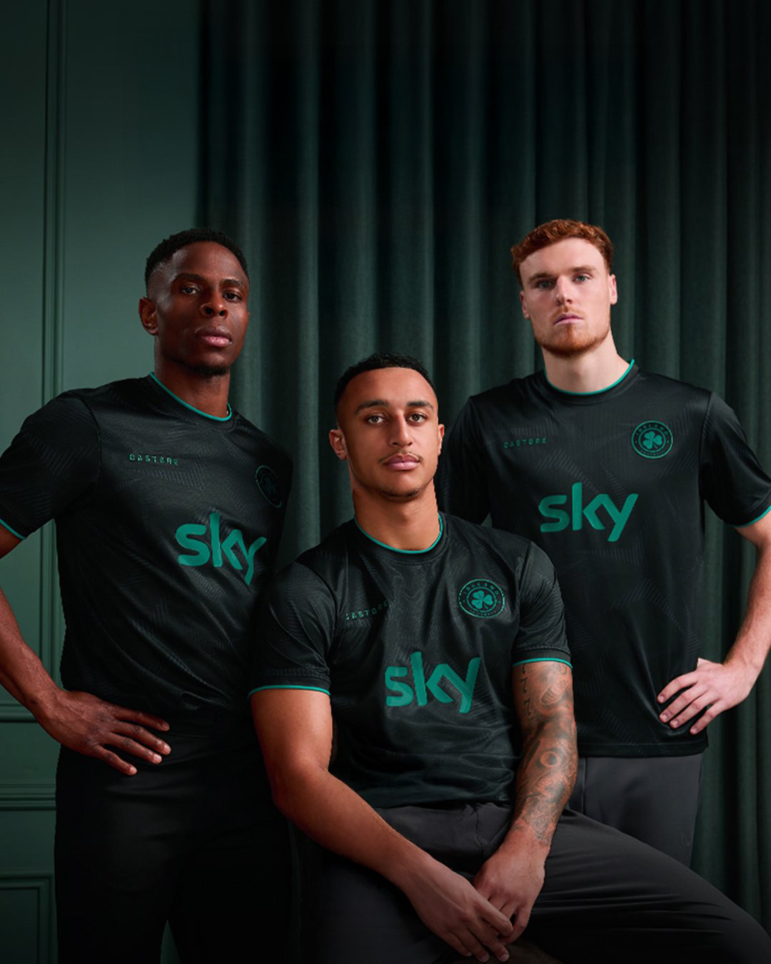 Camisa Stealth da Irlanda 2025-2026 Castore