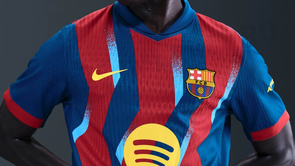 Camisa quatro do Barcelona 2025-2026 Nike