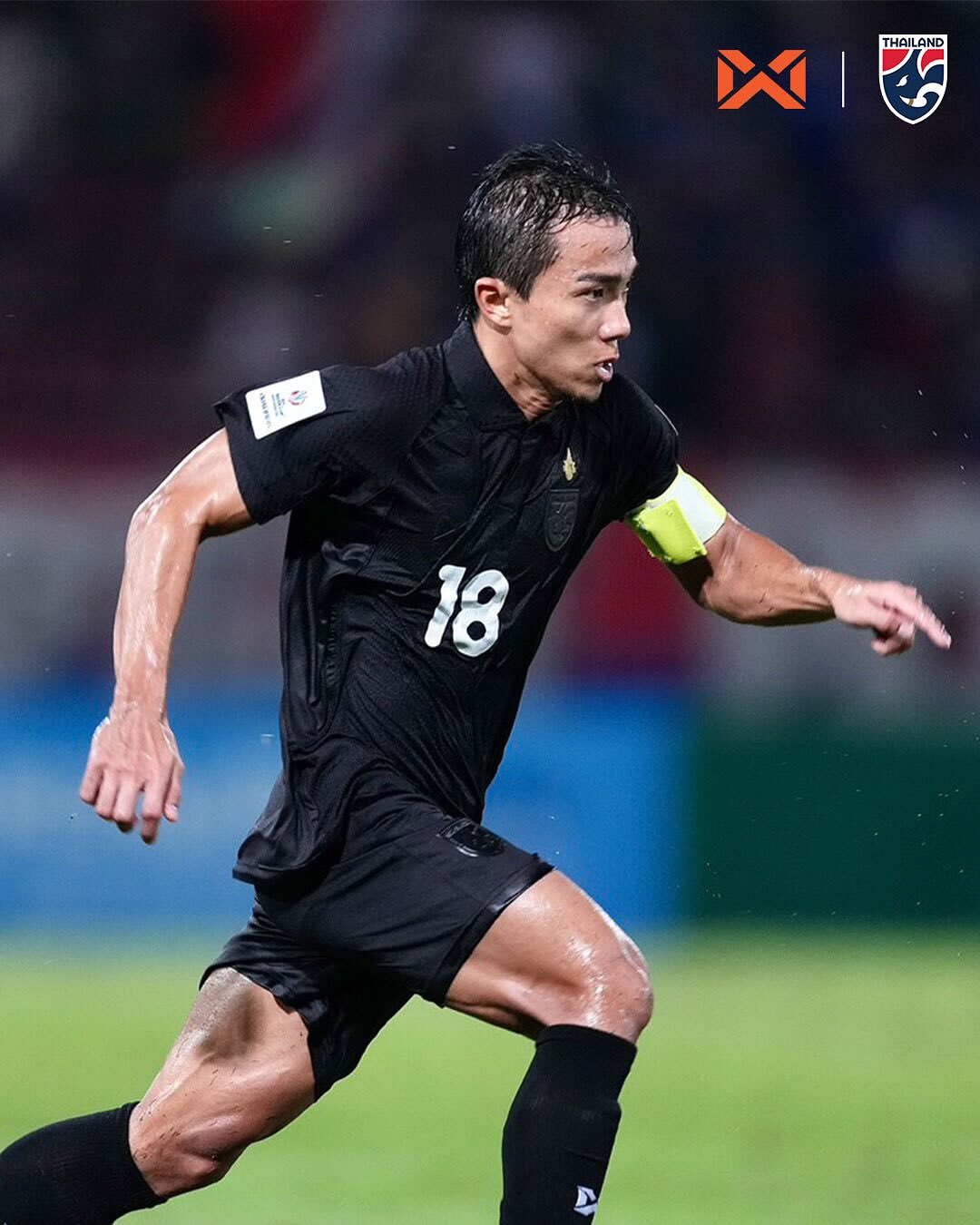 Seleção da Tailândia ganha nova camisa blackout da Warrix