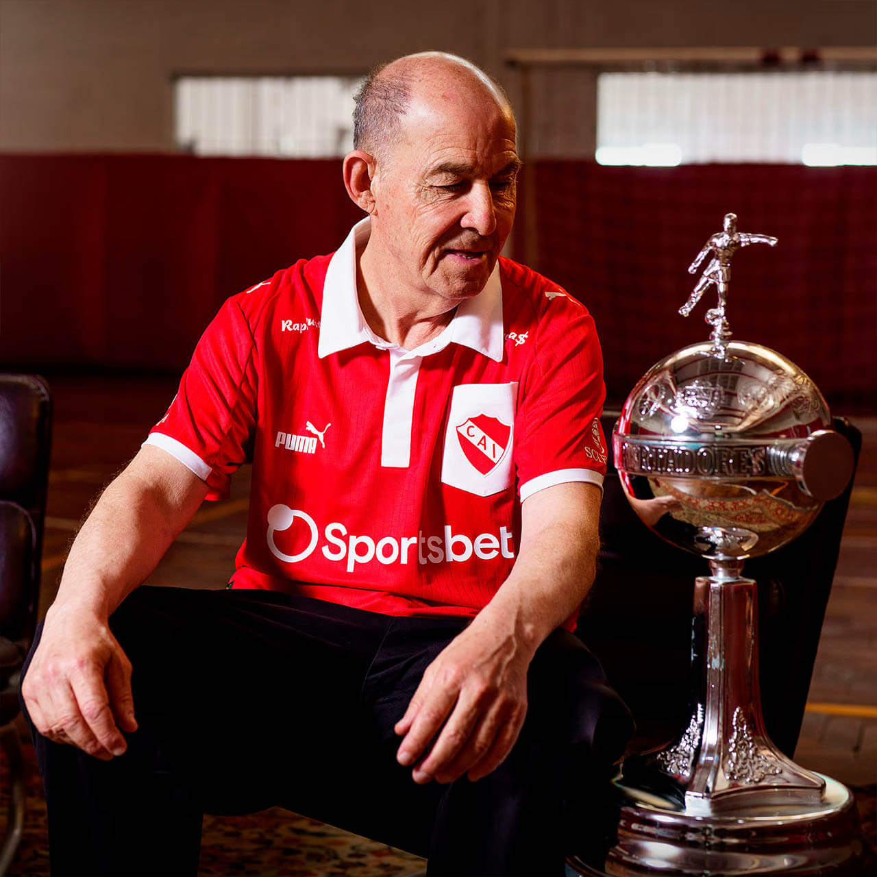 Camisa retrô do CA Independiente 1975 PUMA