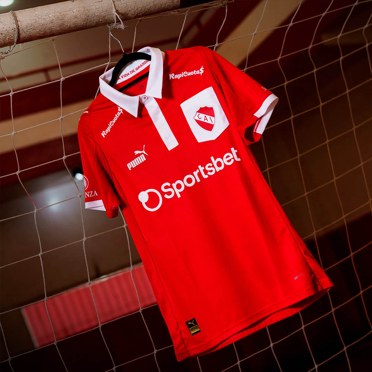 Camisa retrô do CA Independiente 1975 PUMA