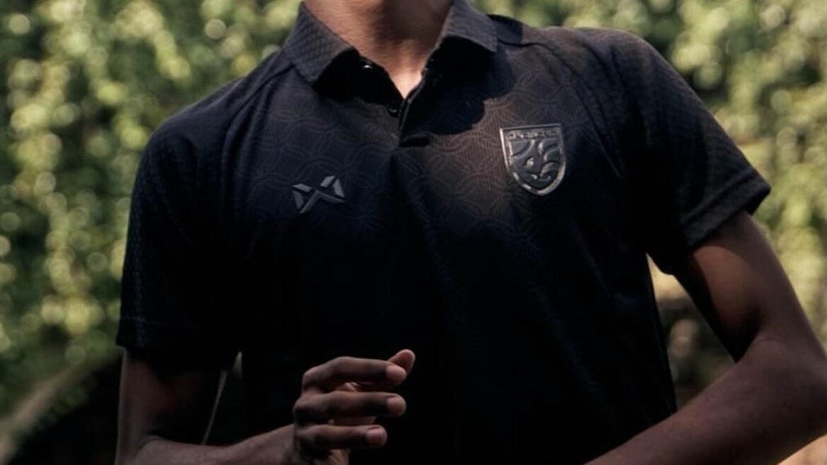 Camisa blackout da Tailândia 2026 Warrix