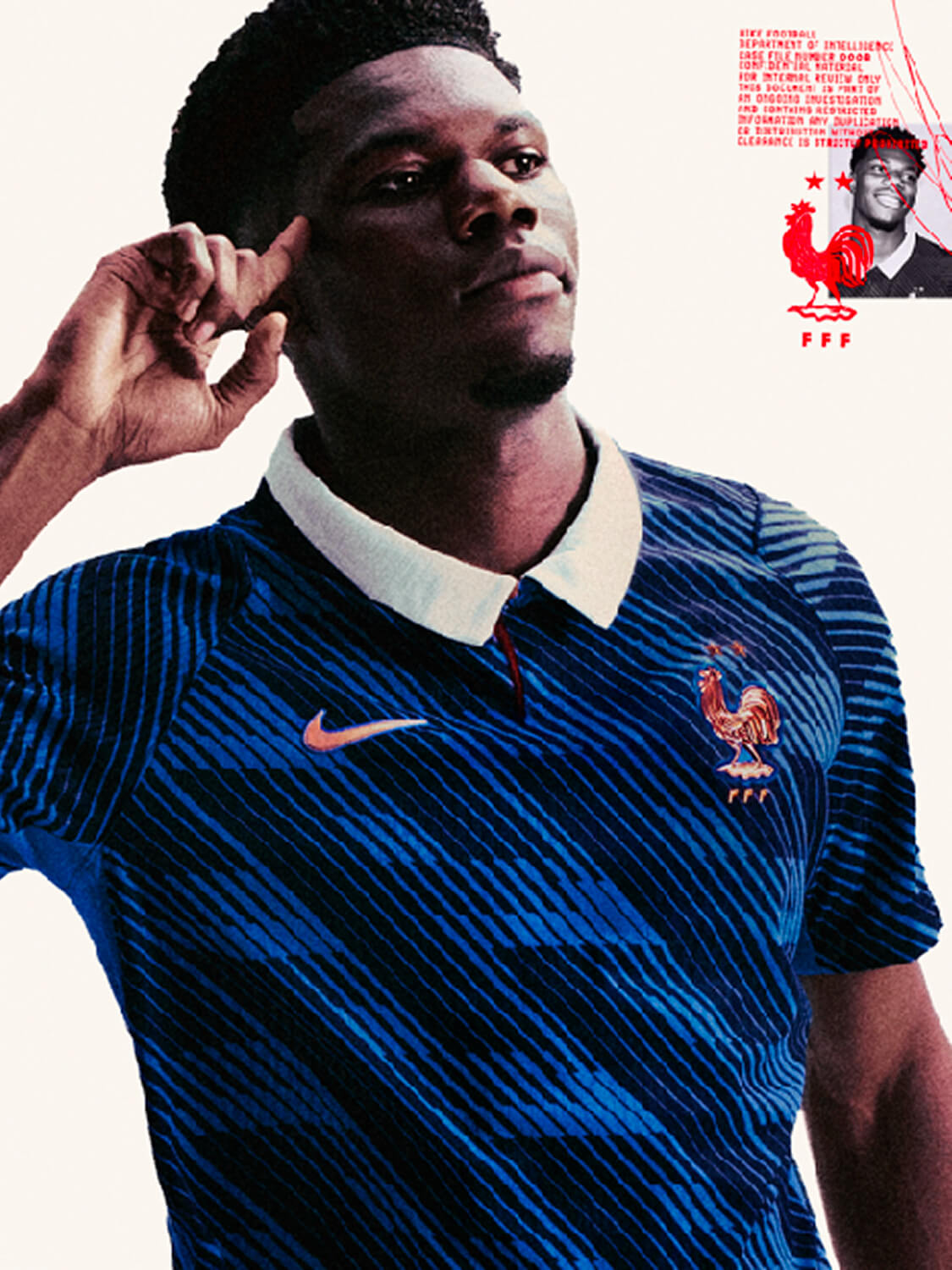 Camisa titular da França Copa 2026 Nike