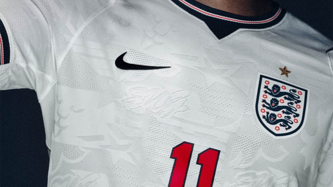 Camisa titular da Inglaterra Copa 2026 Nike