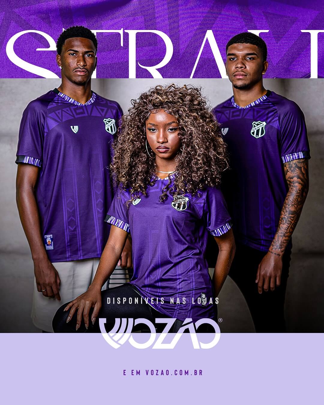 Camisa Consciência Negra do Ceará 2025 Vozão