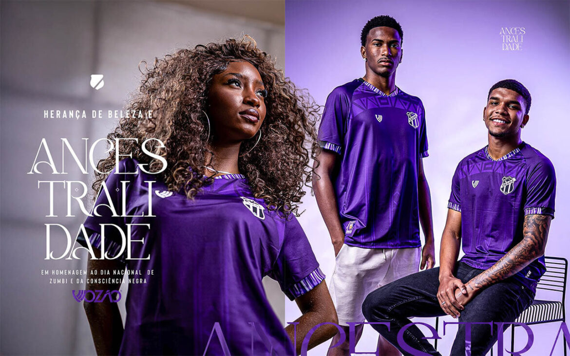 Camisa Consciência Negra do Ceará 2025 Vozão