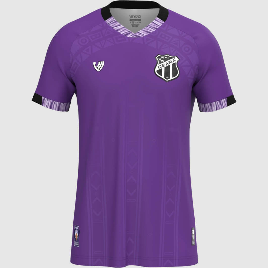 Camisa Consciência Negra do Ceará 2025 Vozão