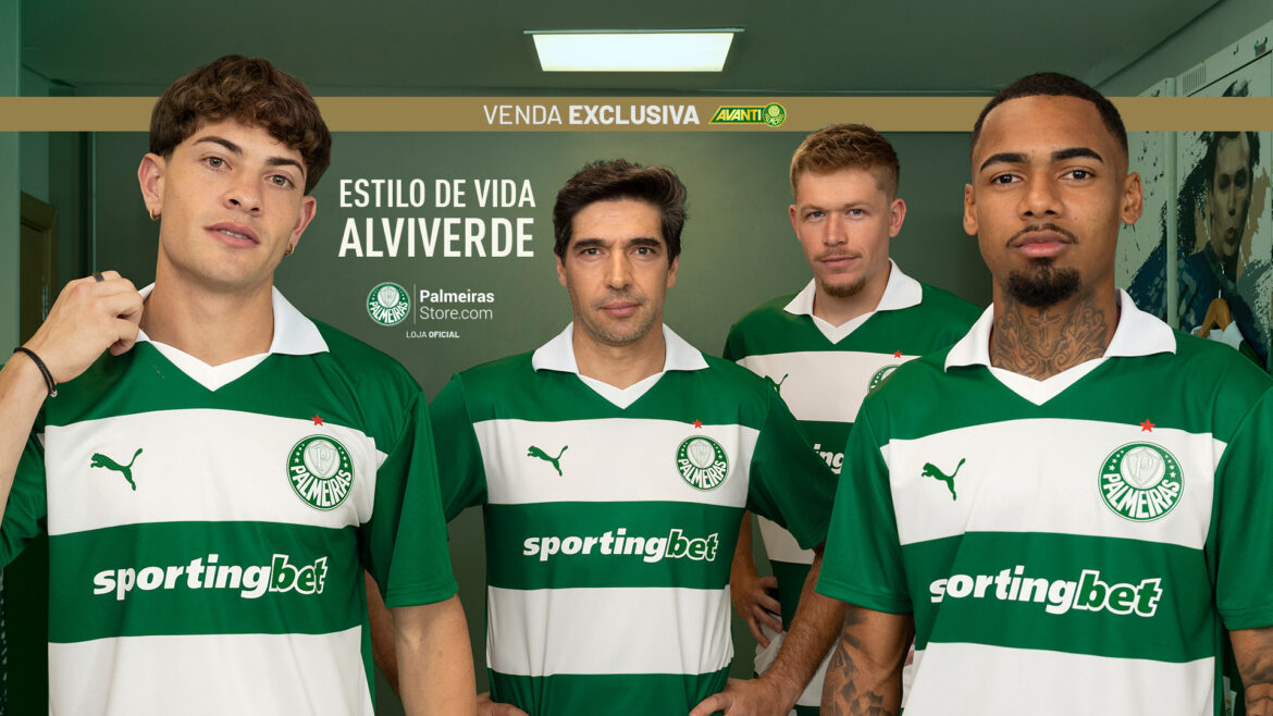 Palmeiras e PUMA revelam nova camisa Avanti 2025 exclusiva para sócios-torcedores