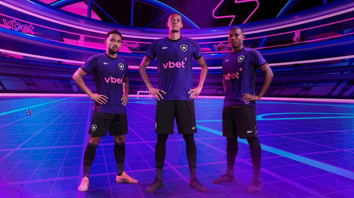 Botafogo lança nova quinta camisa 2025-2026 com a Reebok e VBET