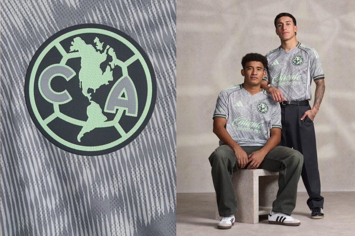 Club América lança terceira camisa da adidas 2025-2026