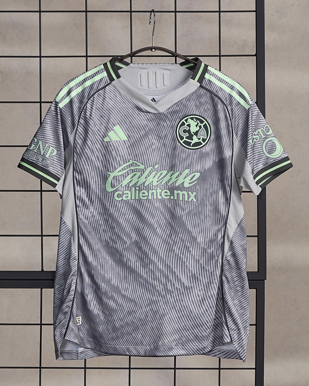 Club América lança terceira camisa da adidas 2025-2026