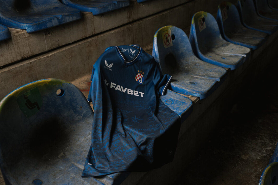 Castore lança nova quarta camisa do Dinamo Zagreb 2025-2026