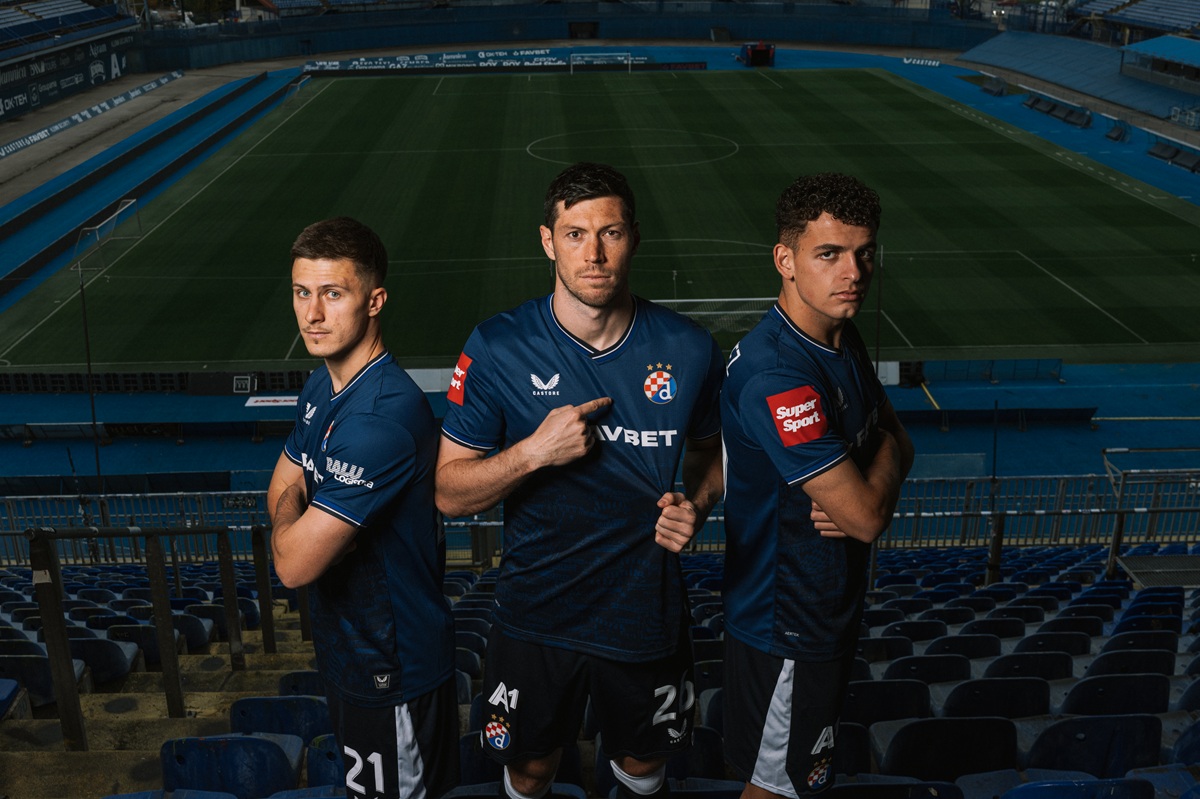 Castore lança nova quarta camisa do Dinamo Zagreb 2025-2026