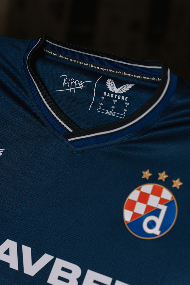 Castore lança nova quarta camisa do Dinamo Zagreb 2025-2026
