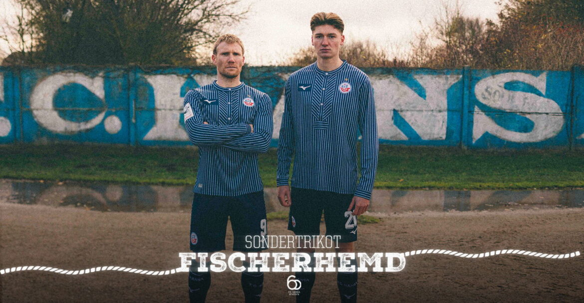 Hansa Rostock lança camisa de 60 anos
