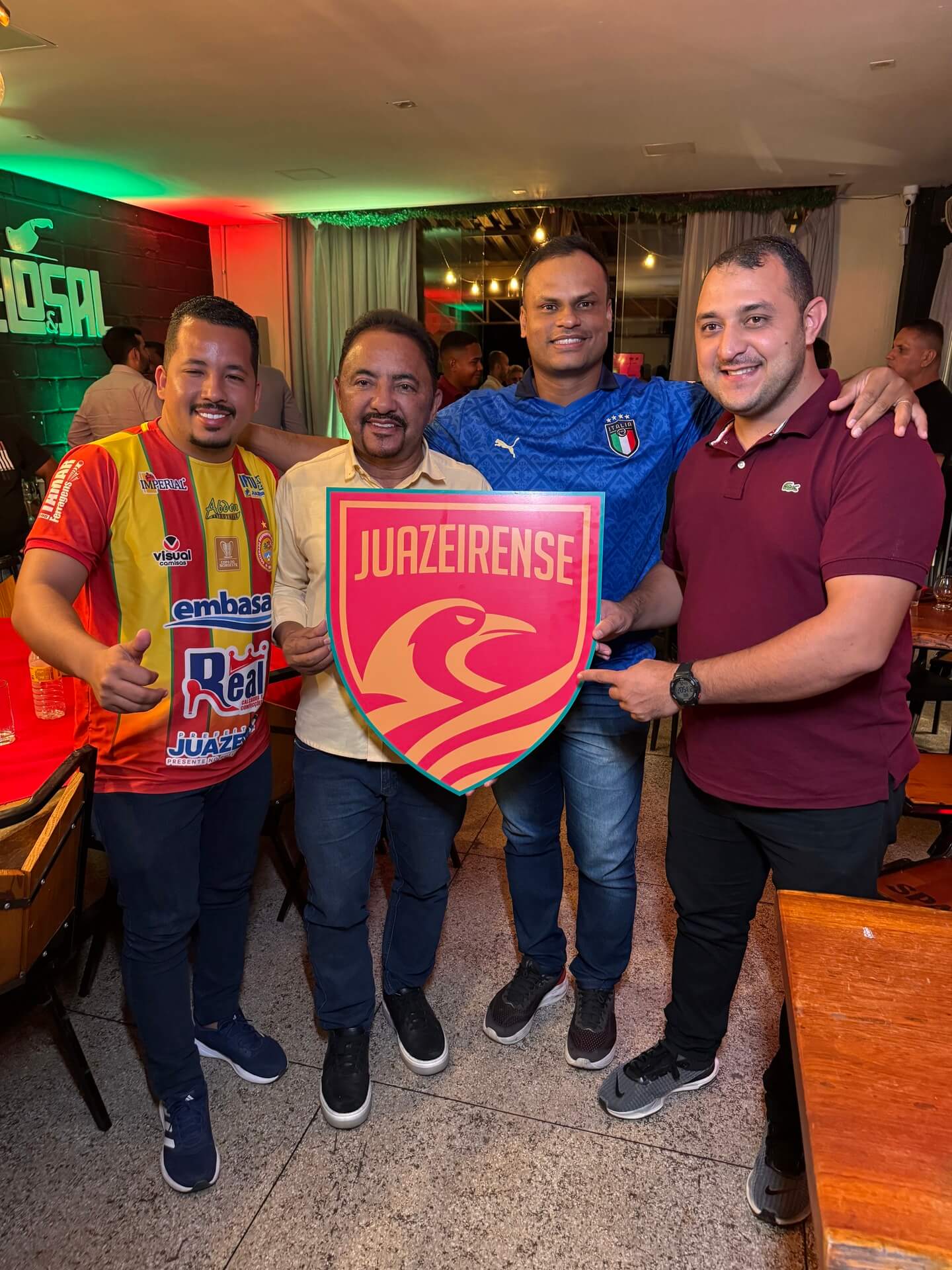 Novo escudo do Juazeirense 2026