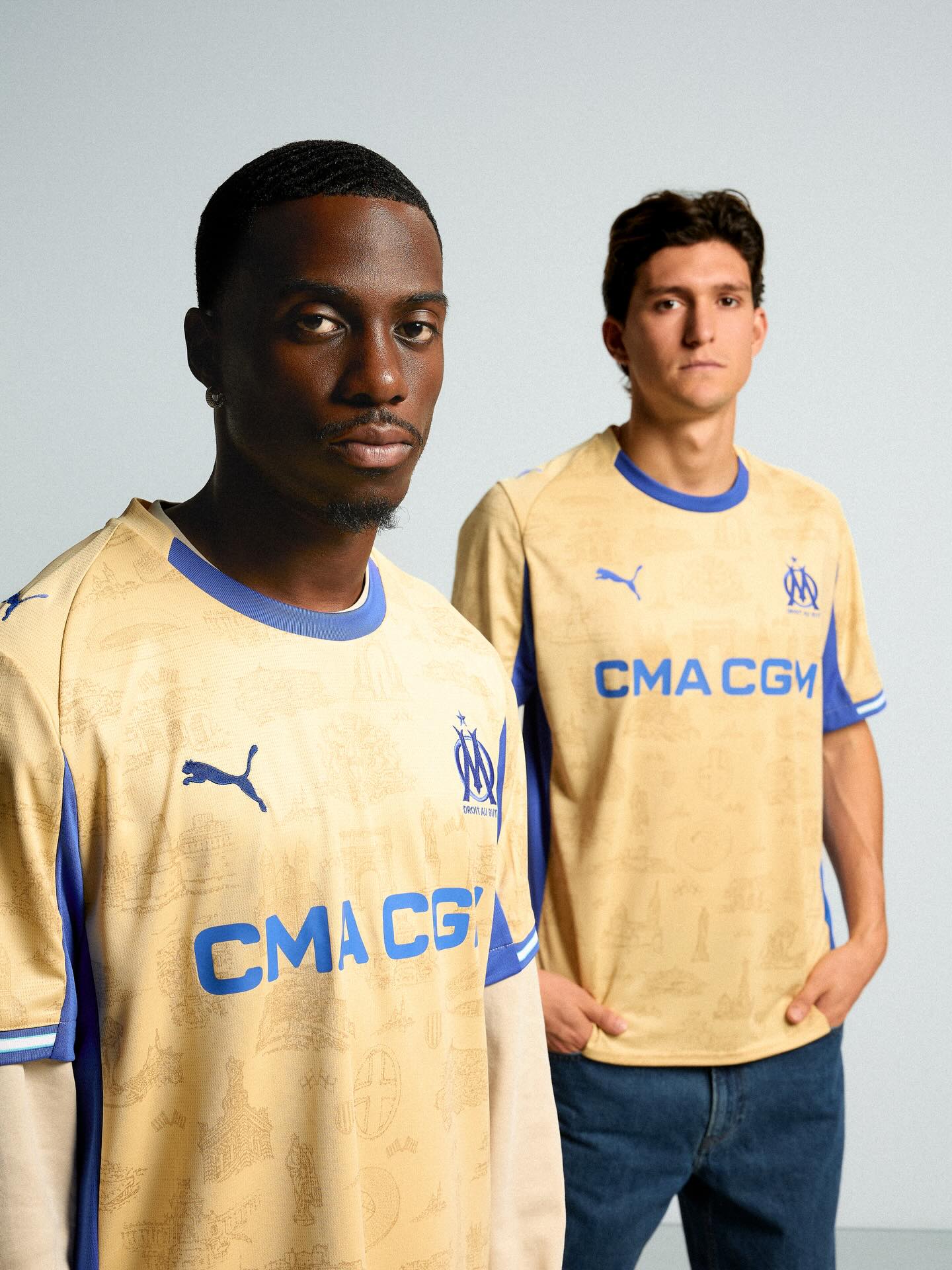 Olympique de Marseille lança quarta camisa 2025-2026 com a PUMA